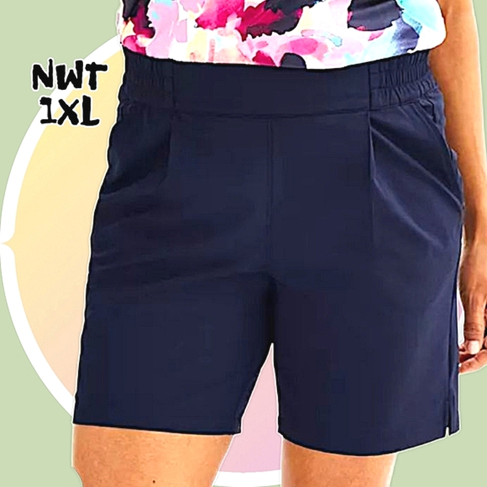 NWT 1XL Athletic & Golf Shorts w 2 Front & 2 Back Pockets